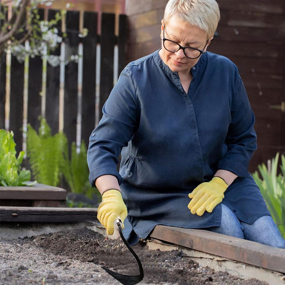 Gardening Tools Hoe - Herramientas Agrícolas: Azada Triangular para Surcos,