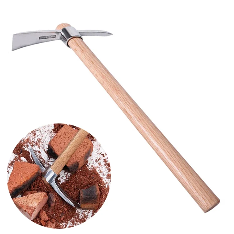Gardening Tools Sharp - Pico de acero inoxidable para exteriores,