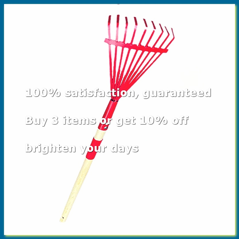 Gardening Tools For 3 Year Old - Rastrillo para niños con mango de