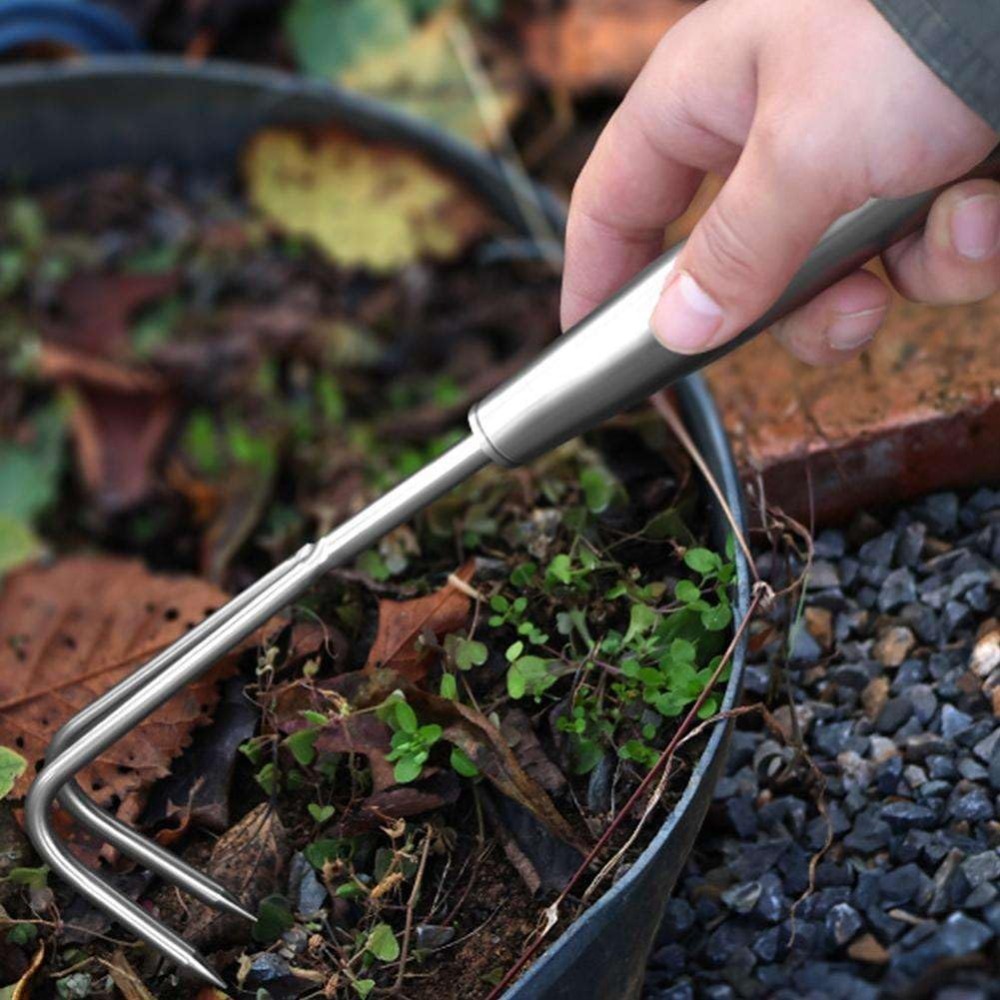 Gardening Tools Hoe - Extractor de malas hierbas de acero