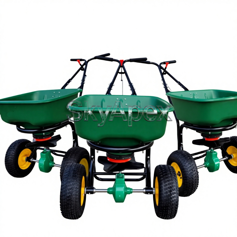 Grass Seed Spreader - Esparcidor Manual Giratorio de Semillas y