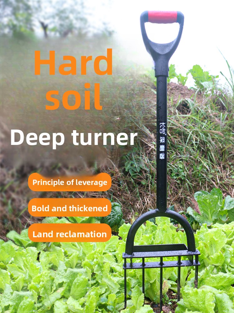 Gardening Tools Hoe - Herramienta para voltear y aflojar la