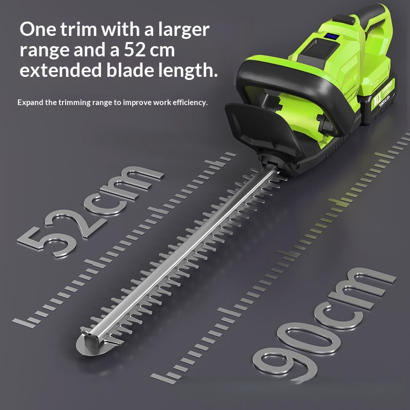 Gardening Tools Sharp - Cortasetos eléctrico, tijeras de podar giratorias