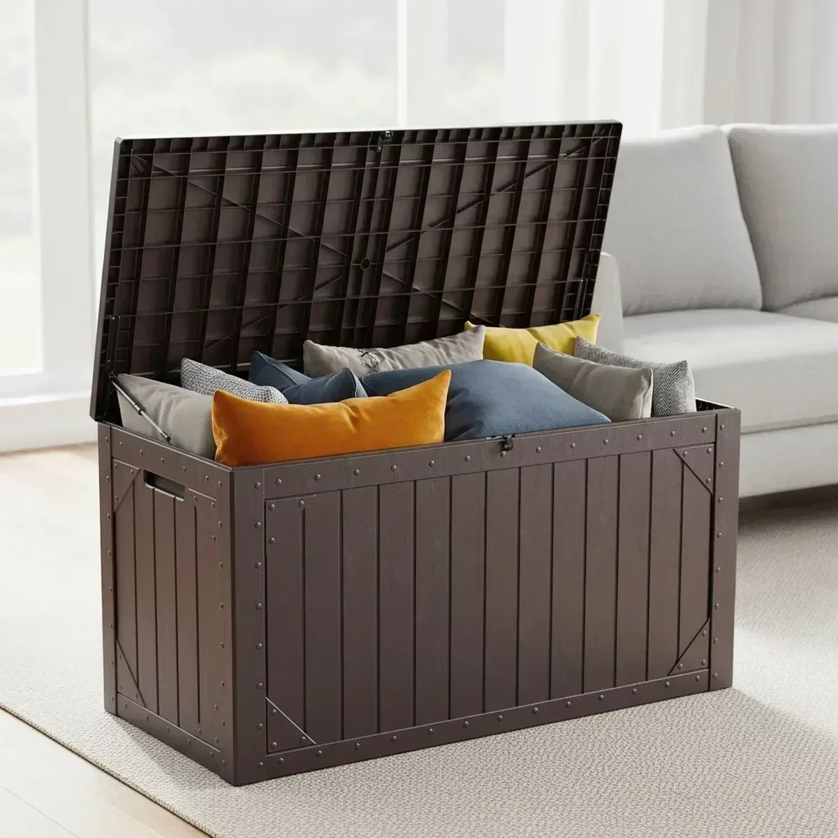 Gardening Tools Organizer - Caja de Almacenamiento Grande Impermeable para