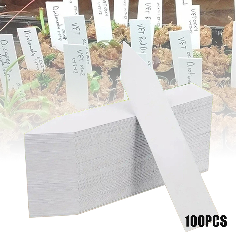 Plant Label Tags - 100 Uds. Etiquetas para plantas de