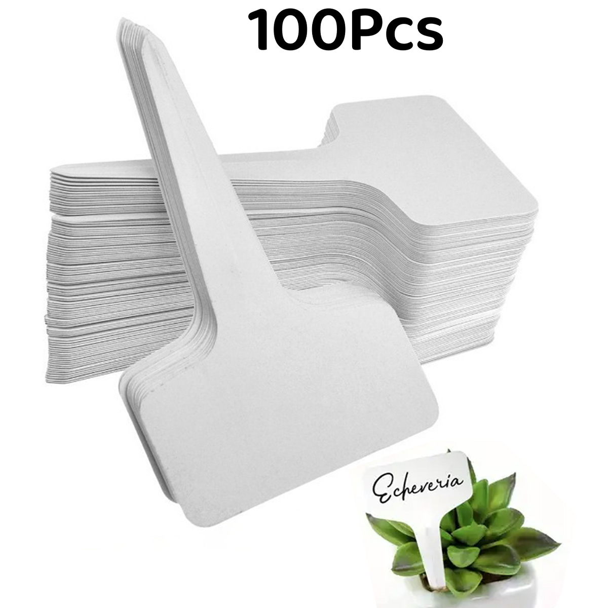 Plant Label Tags - Etiquetas de plástico para plantas de