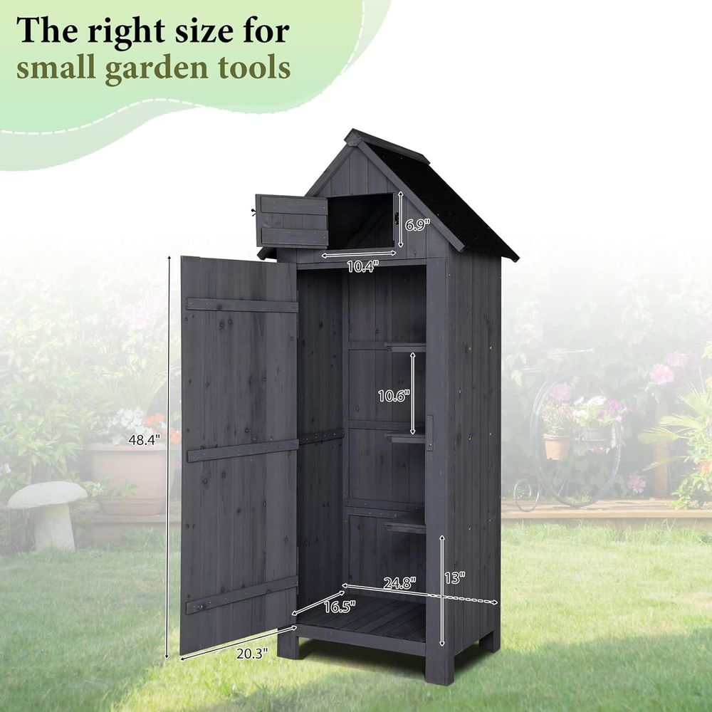 Caseta de Almacenamiento de Ma - Gardening Tools Organizer reseña y precio