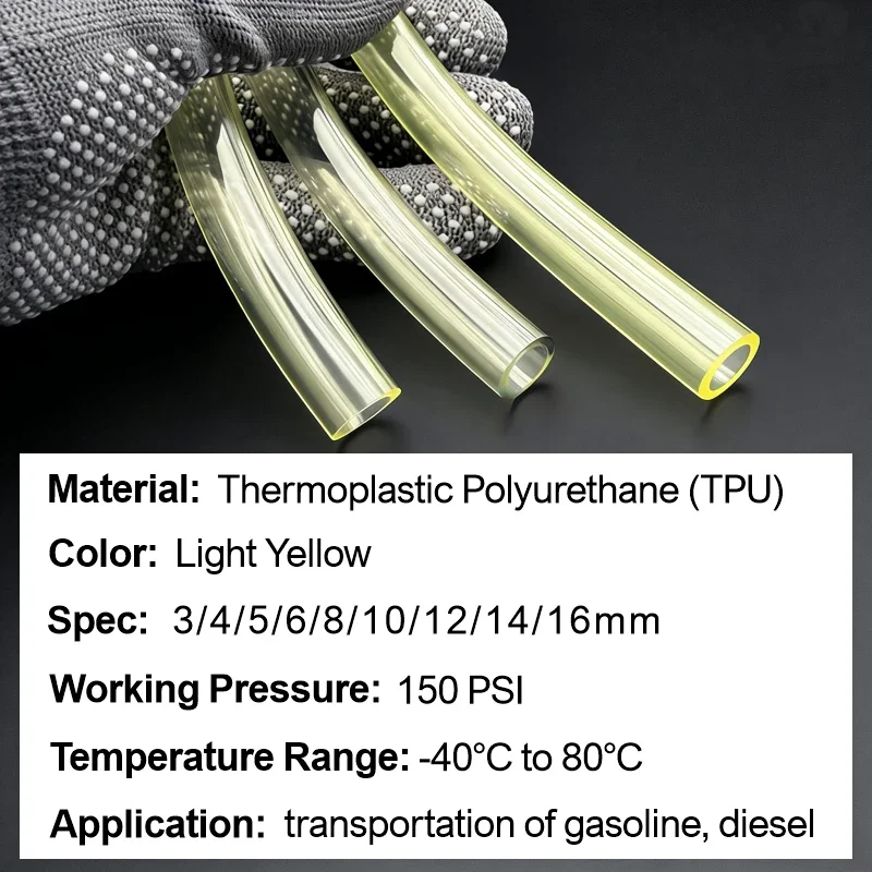 Tubo Flexible de TPU Amarillo  - Gardening Tools Yellow reseña y precio
