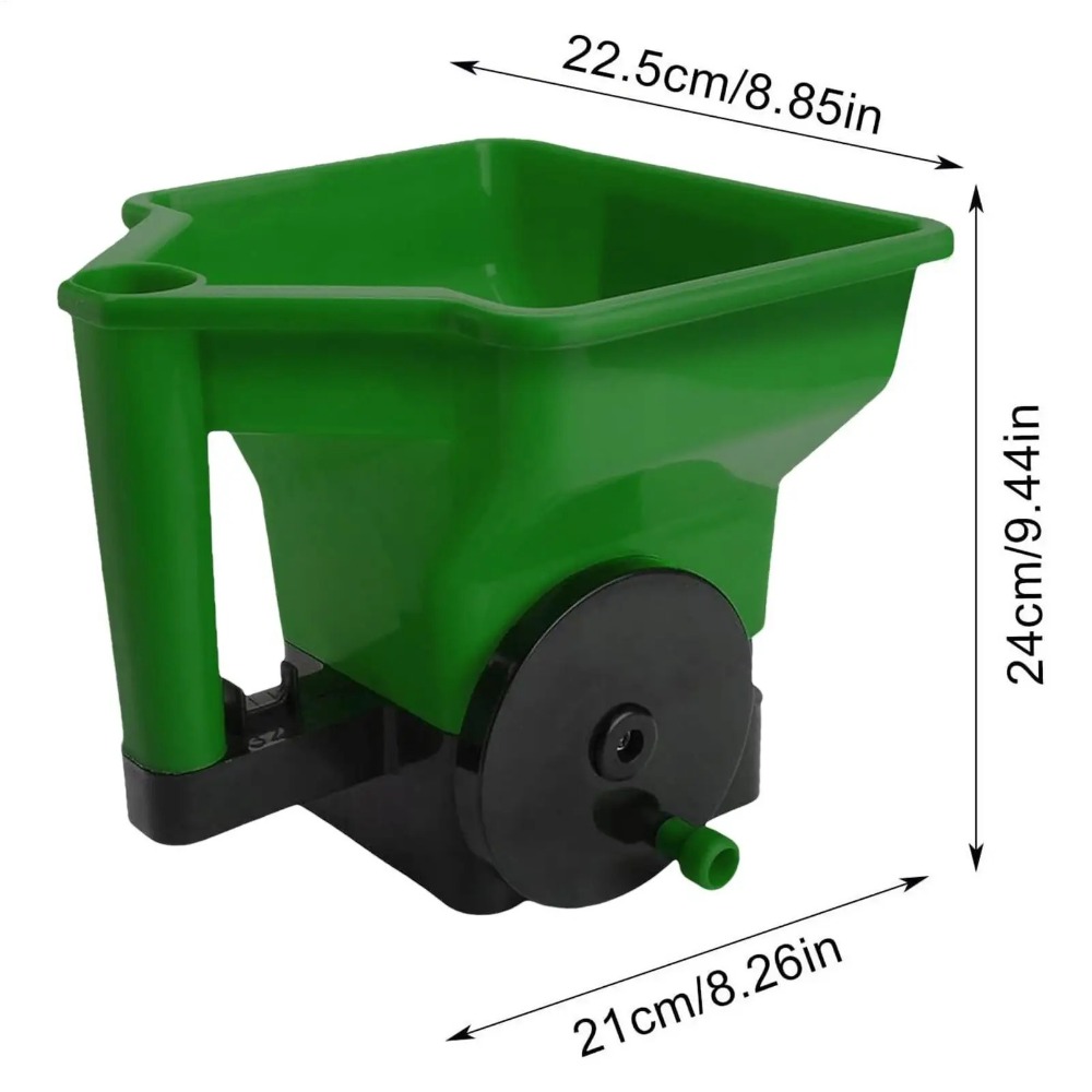 Esparcidor Manual para Césped  - Grass Seed Spreader reseña y precio