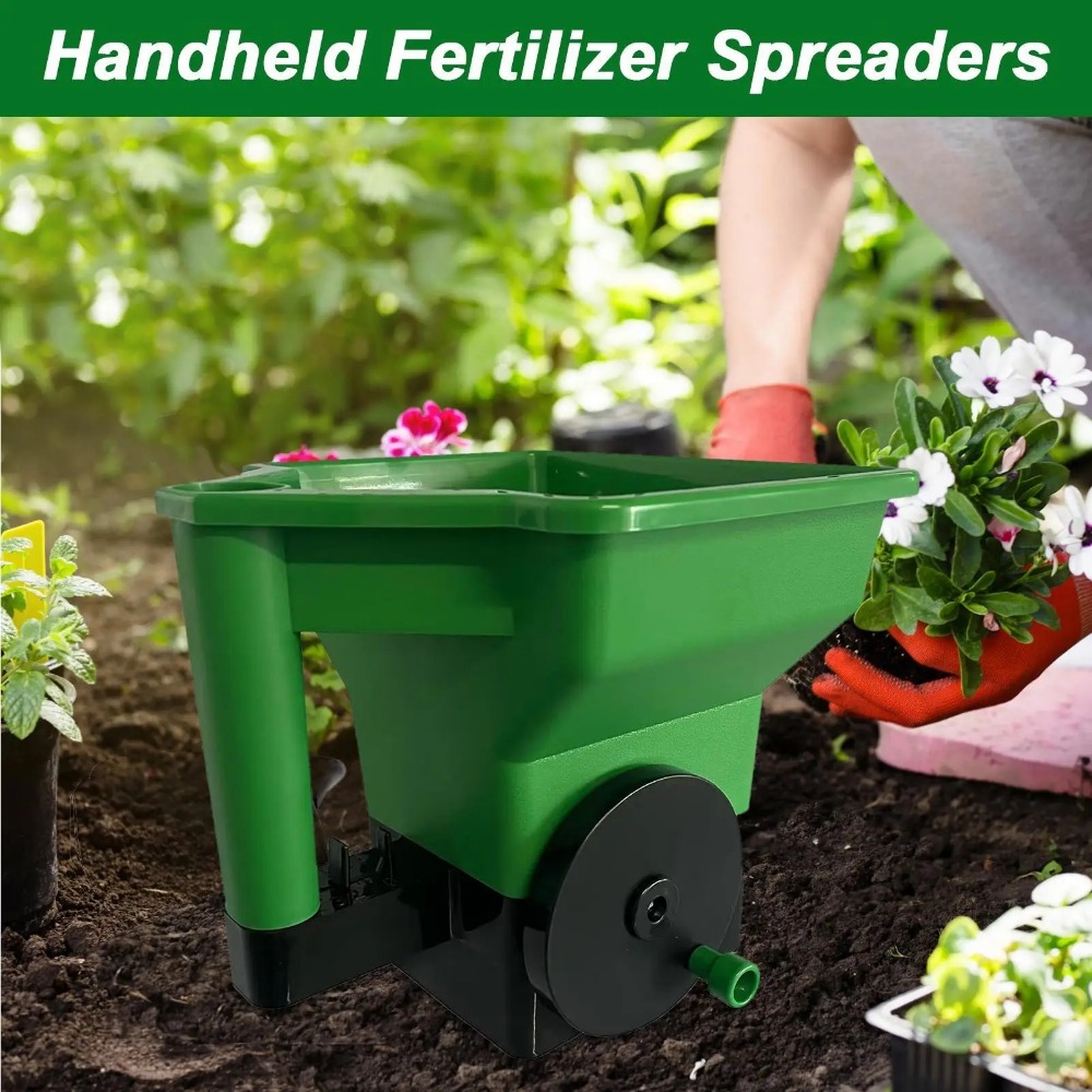 Esparcidor Manual para Césped  - Grass Seed Spreader reseña y precio