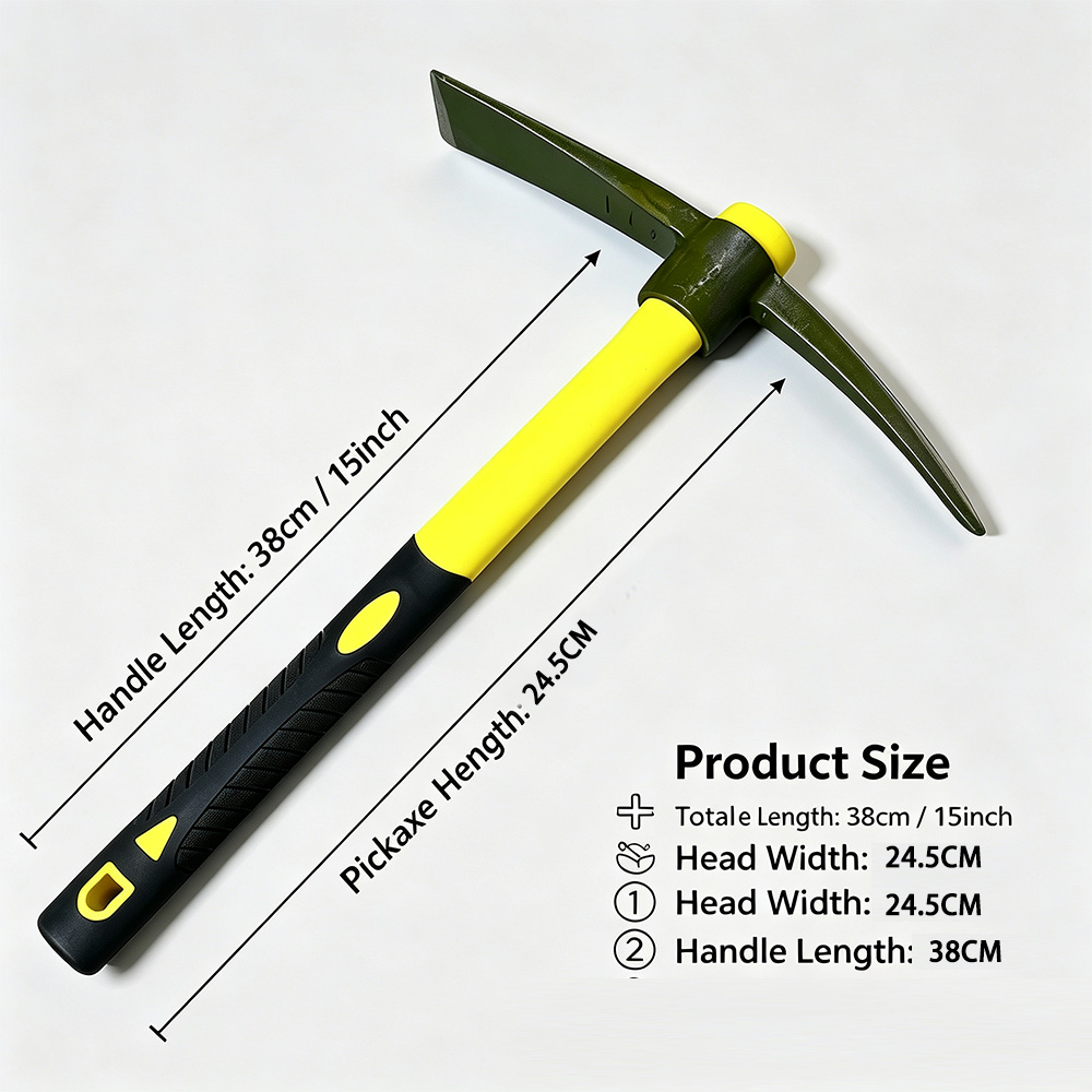 Juego de azada de 1 pieza y 15 - Gardening Tools Yellow reseña y precio