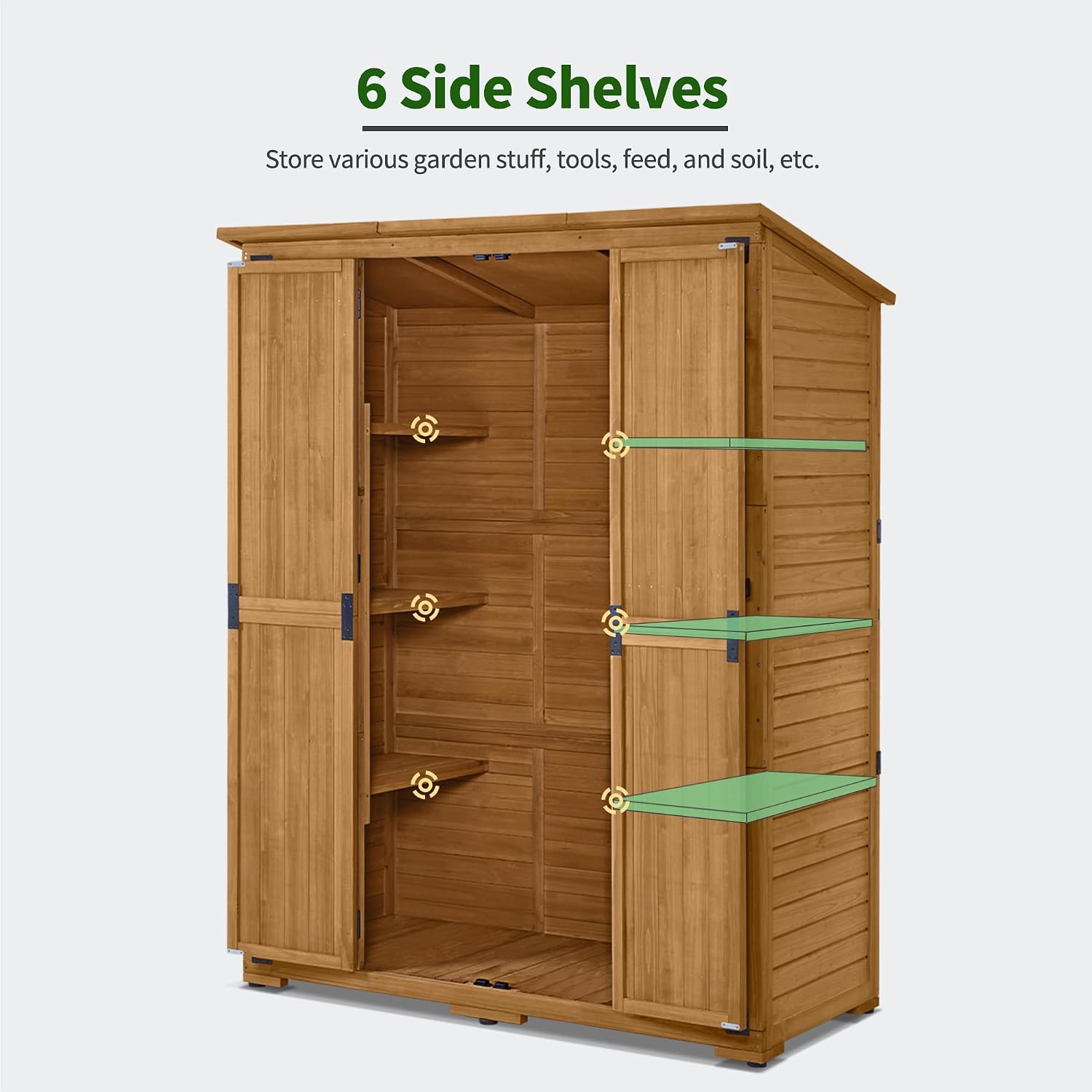 Armario de Almacenamiento Exte - Gardening Tools Organizer reseña y precio