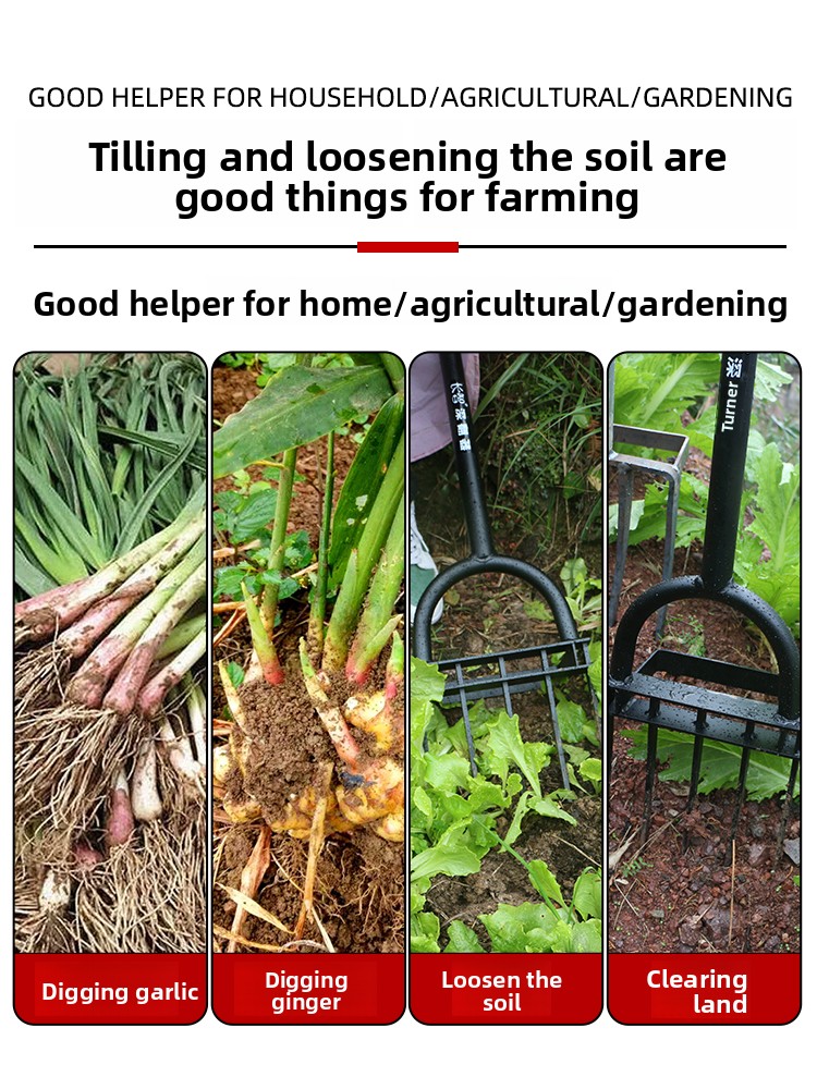 Herramienta para voltear y afl - Gardening Tools Hoe reseña y precio