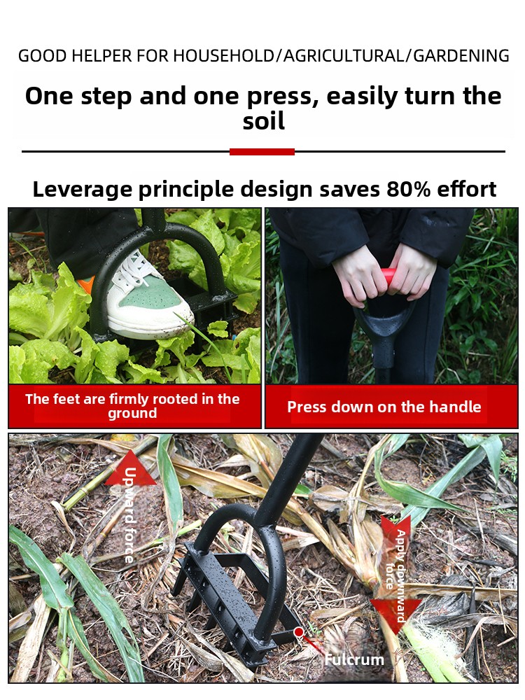 Herramienta para voltear y afl - Gardening Tools Hoe reseña y precio