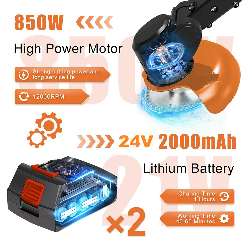 Cortacésped eléctrico sin esco - Gardening Tools Uk reseña y precio