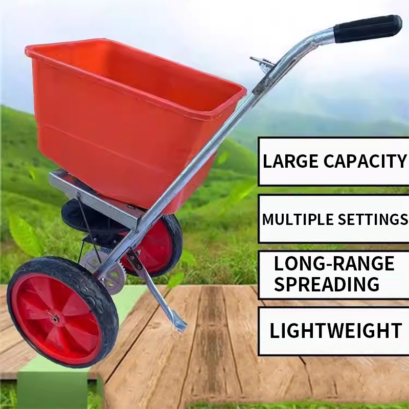 Máquina Compacta Multifunciona - Grass Seed Spreader reseña y precio