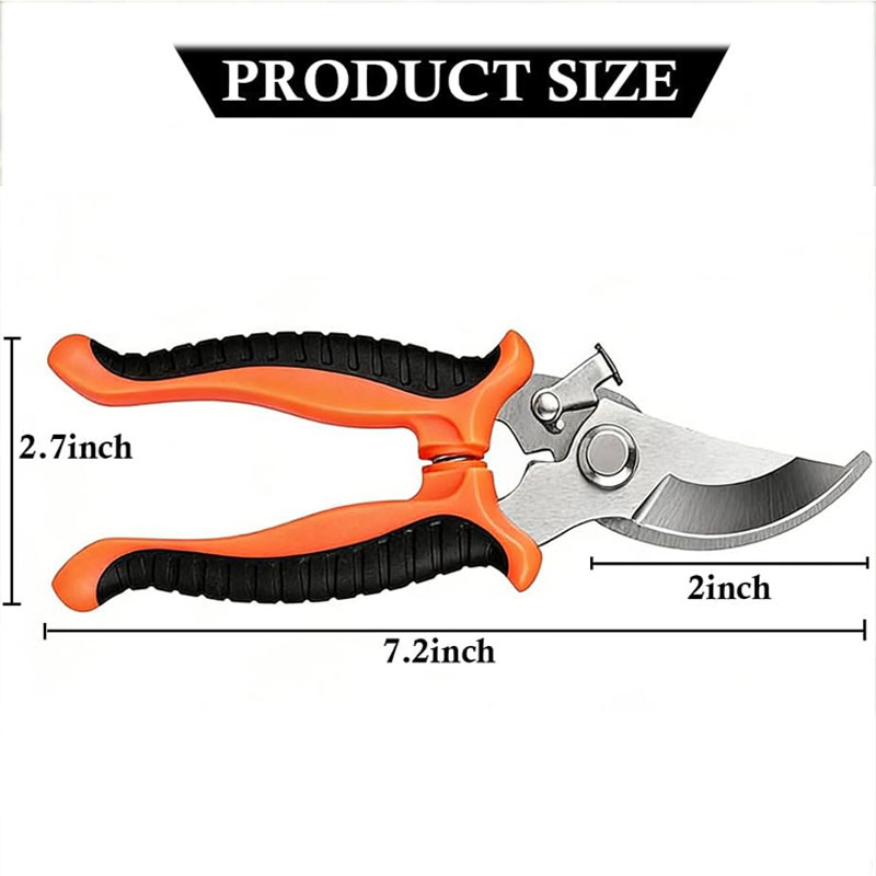 Tijeras de jardinería con mang - Gardening Tools Sharp reseña y precio