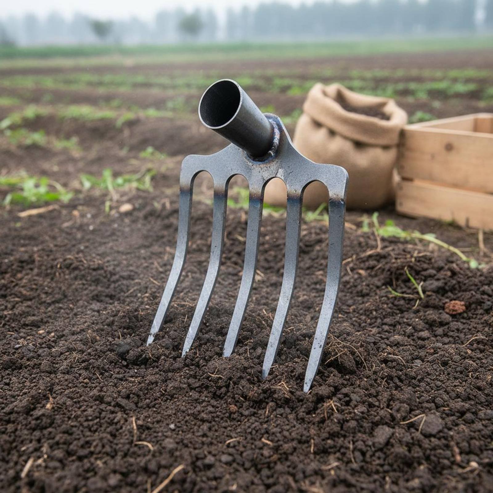 Cabezal de rastrillo de acero  - Gardening Tools Sharp reseña y precio