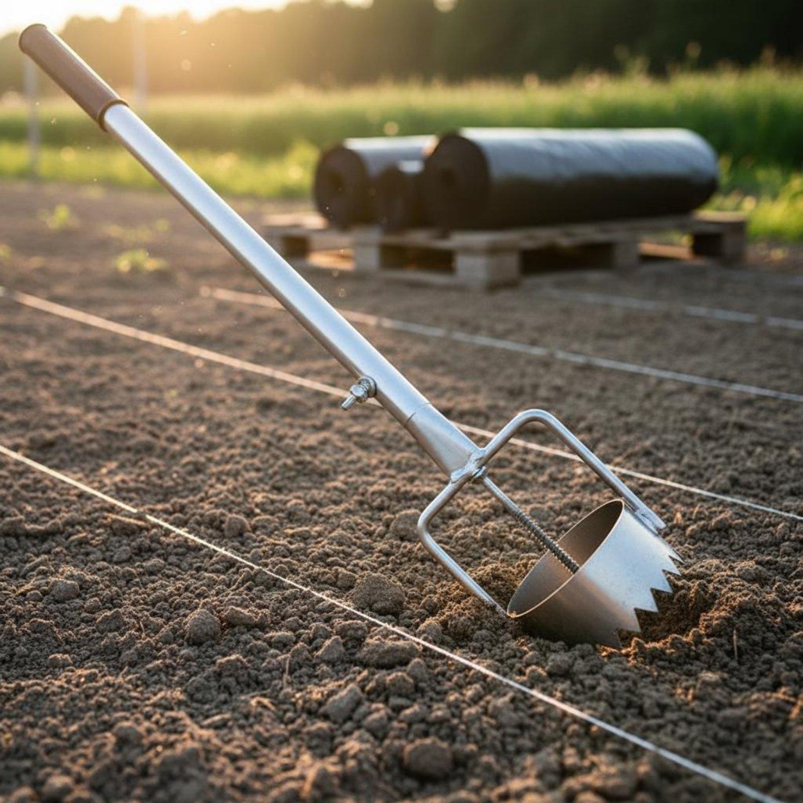 Perforadora de película agríco - Gardening Tools Australia reseña y precio