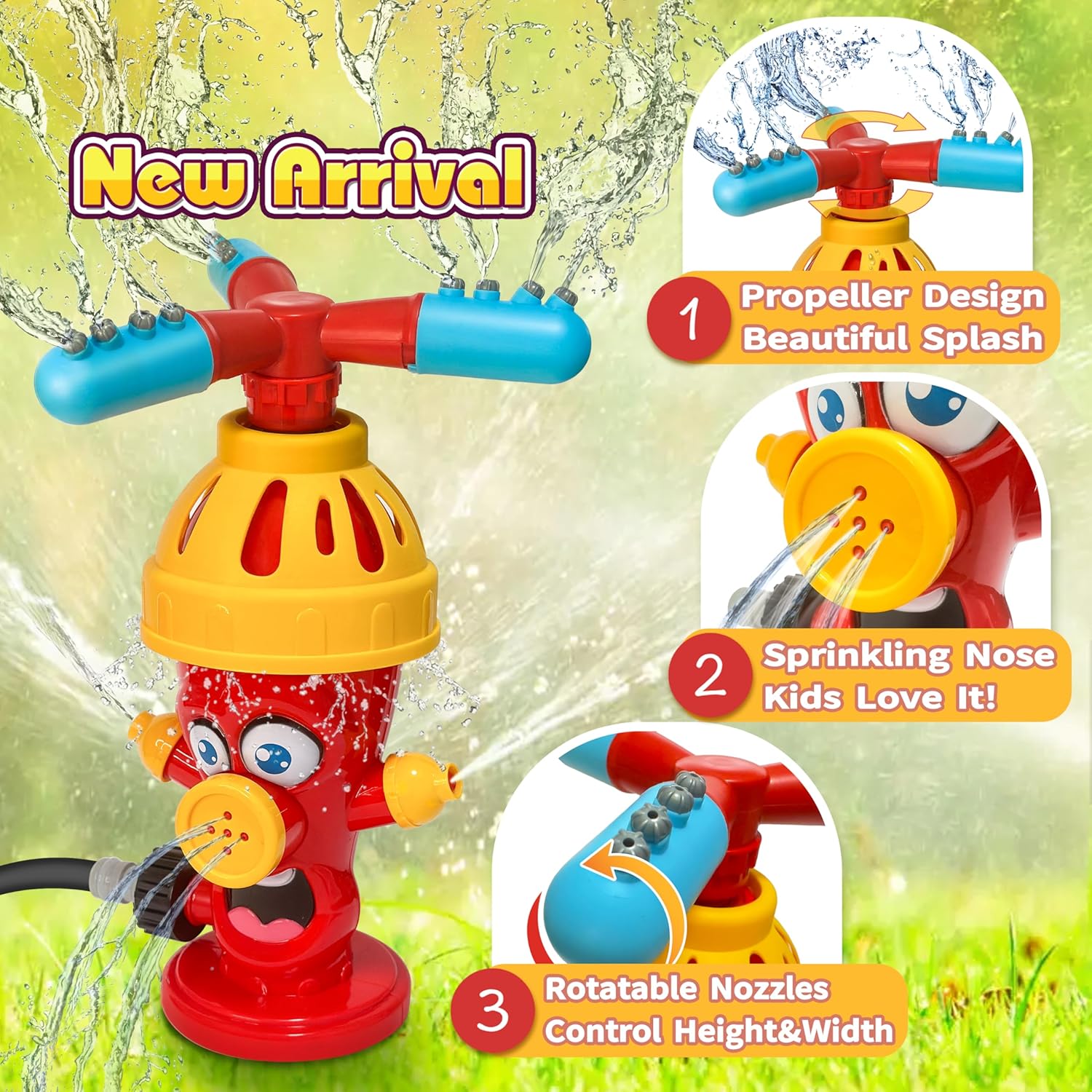 Juguete de Agua con Rociador,  - Gardening Tools For 3 Year Old reseña y precio