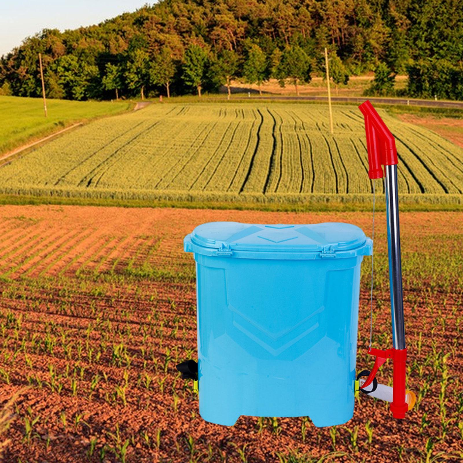 Esparcidor de Fertilizante Man - Grass Seed Spreader reseña y precio