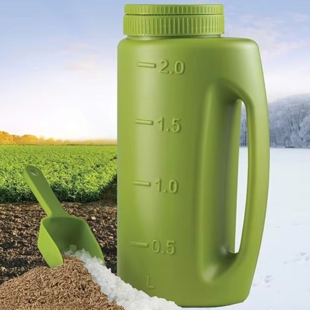 Agitador de mano para deshidra - Grass Seed Spreader reseña y precio