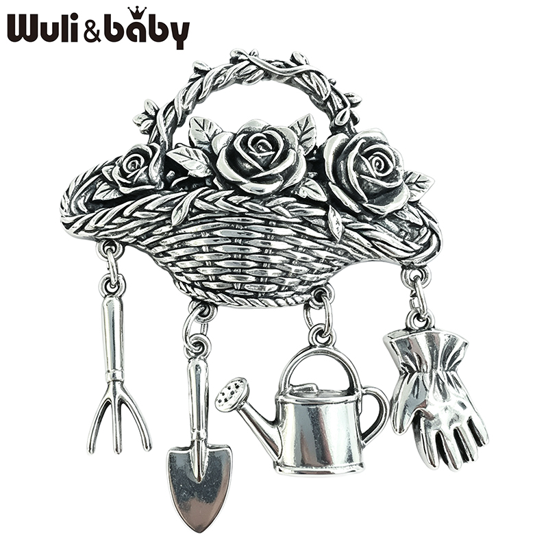 Wuli&baby Broches de cesta de  - Gardening Tools For 3 Year Old reseña y precio