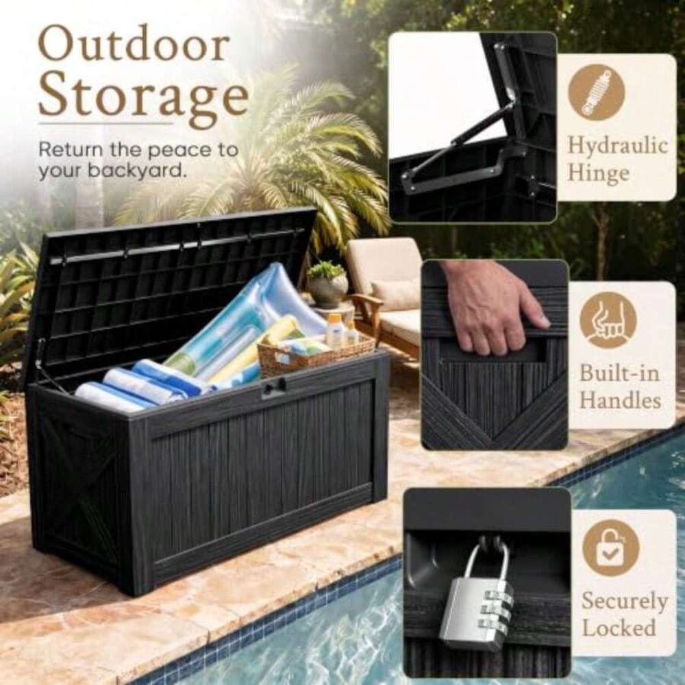 Caja de almacenamiento para ex - Gardening Tools Organizer reseña y precio