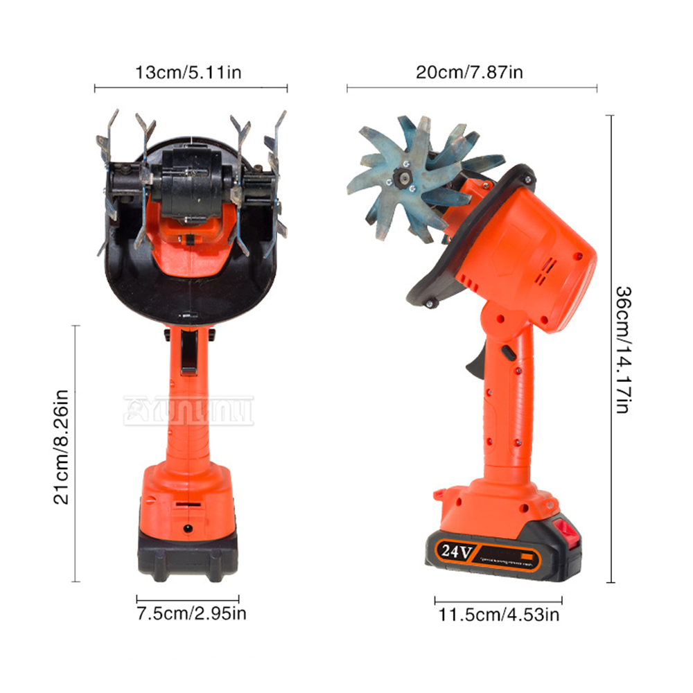 Microcultivador eléctrico de i - Gardening Tools Hoe reseña y precio