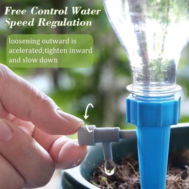 Sistema de riego por goteo aut - Root Watering Spike reseña y precio