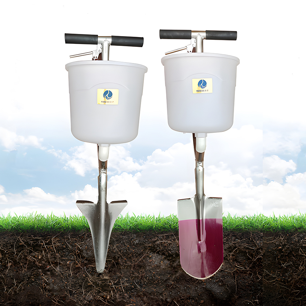 Herramienta de Fertilización d - Grass Seed Spreader reseña y precio