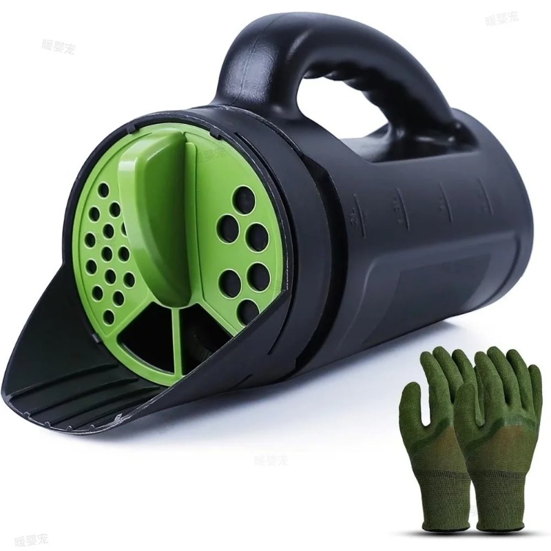 Esparcidor de césped portátil  - Grass Seed Spreader reseña y precio
